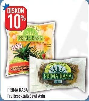 Promo Harga PRIMA RASA Fruit Cocktail/Sayur Asin Pack  - Hypermart