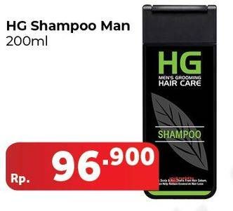 Promo Harga HG Shampoo Hair Tonic Growth For Men 200 ml - Carrefour