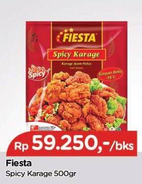 Promo Harga Fiesta Ayam Siap Masak Spicy Karage 500 gr - TIP TOP