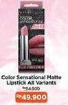 Promo Harga MAYBELLINE Color Sensational Lipstick All Variants  - Indomaret