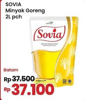 Promo Harga Sovia Minyak Goreng 2000 ml - Indomaret