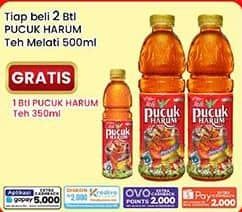 Promo Harga Teh Pucuk Harum Minuman Teh Jasmine 500 ml - Indomaret