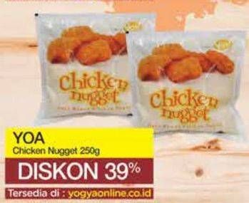 Promo Harga YOA Chicken Nugget 250 gr - Yogya