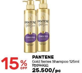 Promo Harga PANTENE Gold Shampoo 125 ml - Guardian