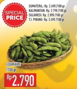 Promo Harga Edamame per 100 gr - Hypermart