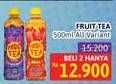 Promo Harga Sosro Fruit Tea All Variants 500 ml - Alfamidi