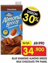 Promo Harga Blue Diamond Almond Breeze Milk Chocolate 946 ml - Superindo