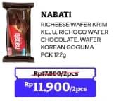 Promo Harga Nabati Wafer Richeese, Richoco, Korean Goguna 122 gr - Indomaret