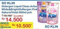 Promo Harga Liquid Detergent 800ml  - Indomaret