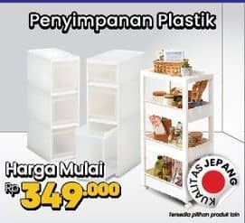 Promo Harga Penyimpanan Plastik  - COURTS