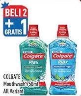 Promo Harga COLGATE Mouthwash Plax All Variants 750 ml - Hypermart