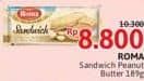 Promo Harga Roma Sandwich Peanut Butter 216 gr - Alfamidi