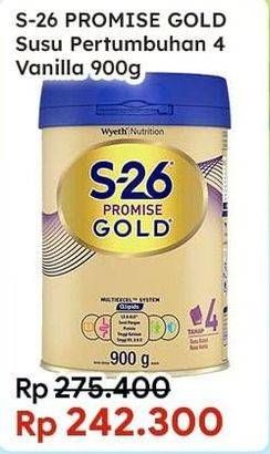 Promo Harga S26 Promise Gold Susu Pertumbuhan Vanilla 900 gr - Indomaret