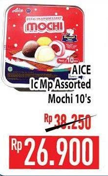 Promo Harga AICE Mochi Assorted 10 pcs - Hypermart