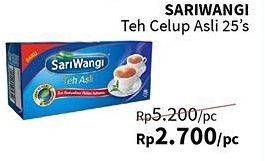 Promo Harga Sariwangi Teh Asli 25 pcs - Alfamidi