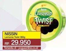 Promo Harga NISSIN Cookies Lemonia Twist 360 gr - Yogya