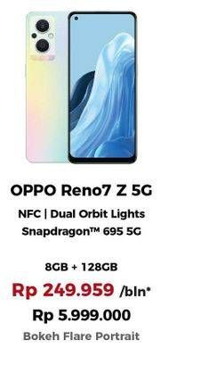 Promo Harga Oppo Reno7 Z 5G  - Erafone