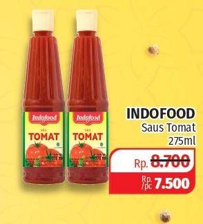 Promo Harga INDOFOOD Saus Tomat 275 ml - Lotte Grosir