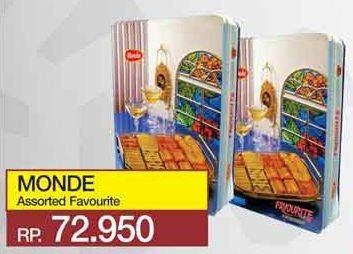 Promo Harga MONDE Favourite Assortment Cookies  - Yogya