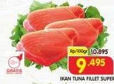 Promo Harga Tuna Fillet per 100 gr - Superindo