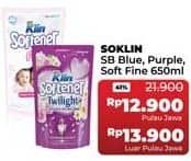 Promo Harga So Klin Softener Twilight Sensation Flowery Blue, Glamorous Purple 650 ml - Alfamidi