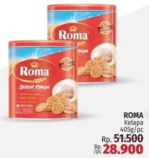 Promo Harga ROMA Biskuit Kelapa 405 gr - LotteMart