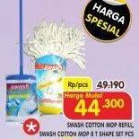Promo Harga SWASH Cotton Mop Refill Set  - Superindo