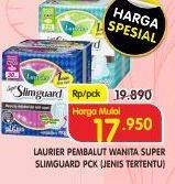 Promo Harga LAURIER Super Slimguard  - Superindo