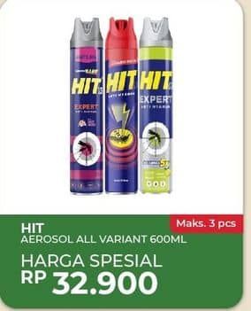 Promo Harga HIT Aerosol All Variants 600 ml - Yogya