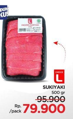 Promo Harga Choice L Sukiyaki 500 gr - Lotte Grosir