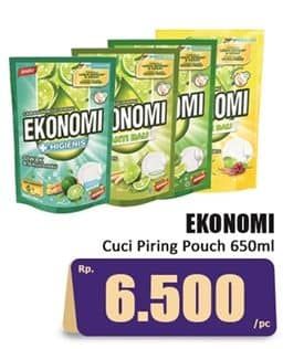 Promo Harga Ekonomi Pencuci Piring Power Liquid 650 ml - Hari Hari