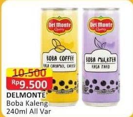 Promo Harga DEL MONTE Boba Drink All Variants 240 ml - Alfamart