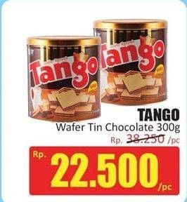 Promo Harga TANGO Wafer Chocolate 300 gr - Hari Hari