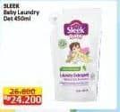Promo Harga Sleek Baby Laundry Detergent 450 ml - Alfamart