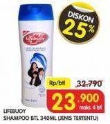 Promo Harga LIFEBUOY Shampoo Jenis Tertentu 340 ml - Superindo