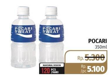 Promo Harga POCARI SWEAT Minuman Isotonik 350 ml - Lotte Grosir