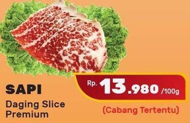 Promo Harga Daging Rendang Sapi Slice Premium per 100 gr - Yogya