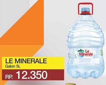Promo Harga Le Minerale Air Mineral 5000 ml - Yogya