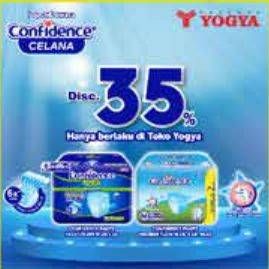 Promo Harga Confidence Adult Diapers Pants/Confidence Adult Diapers Heavy Flow  - Yogya