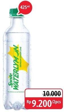 Promo Harga SPRITE Waterlymon per 2 botol 425 ml - Alfamidi