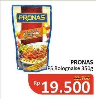 Promo Harga PRONAS Saus Spaghetti Bolognaise 350 gr - Alfamidi