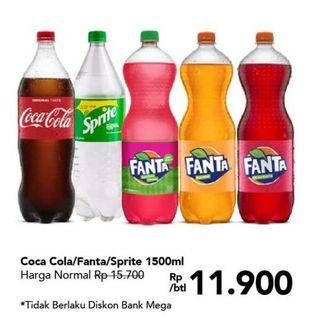 Promo Harga COCA COLA Minuman Soda 1500 ml - Carrefour