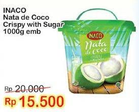 Promo Harga INACO Nata De Coco Crispy 1 kg - Indomaret