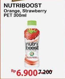 Promo Harga Minute Maid Nutriboost Strawberry, Orange 300 ml - Alfamart