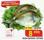 Promo Harga Ikan Bawal Hitam per 100 gr - Superindo