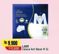 Promo Harga Makuku Ladis Celana Anti Bocor M3 3 pcs - Alfamart