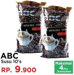 Promo Harga ABC Kopi 10 pcs - Yogya