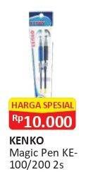 Promo Harga KENKO Magic Pen KE-100/200 2 pcs - Alfamart
