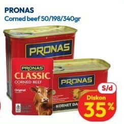 Promo Harga Pronas Corned Beef  - Hypermart
