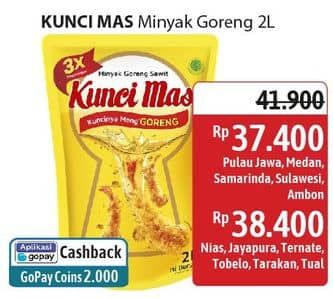 Promo Harga Kunci Mas Minyak Goreng 2000 ml - Alfamidi